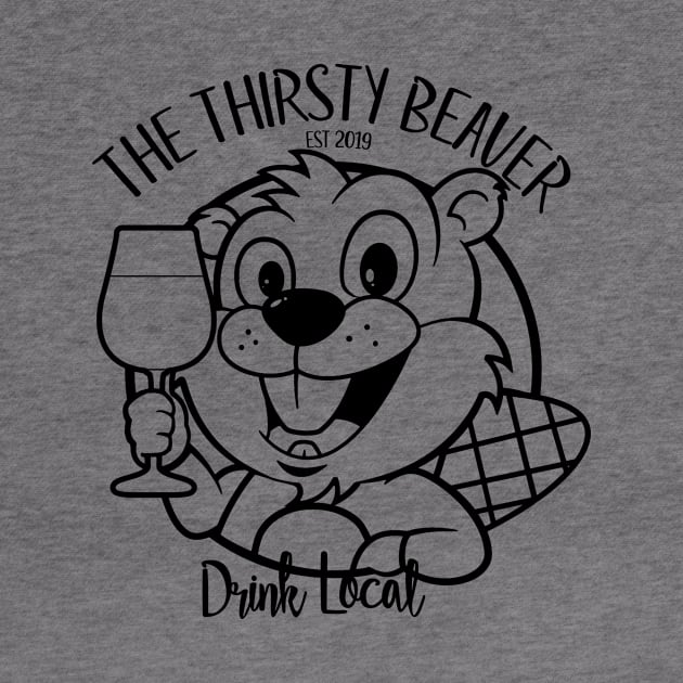 Beaver outline logo by TheThirstyBeaverFL